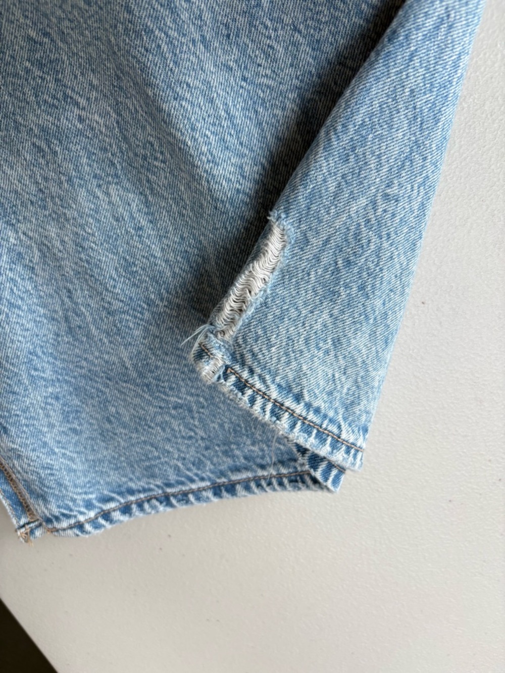 AE Dreamy Drapey Super High-Waisted Baggy Wide-Leg Jean - Picture 8 of 14